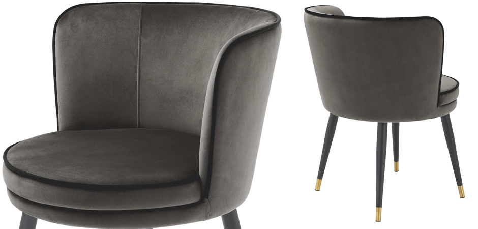 Стул Eichholtz Dining Chair Grenada grey Стул Eichholtz Dining Chair Grenada grey - Loft-Concept в Барнауле
