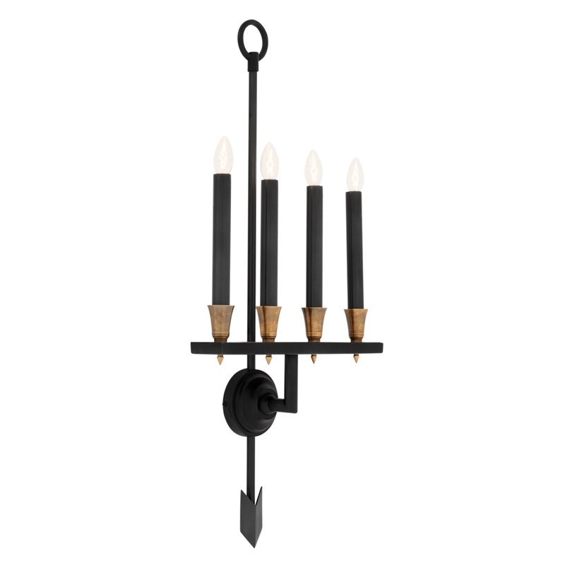 Бра Eichholtz Wall Lamp Gaillard Темная бронза Латунь Античная полированная Бра Eichholtz Wall Lamp Gaillard Темная бронза Латунь Античная полированная в Барнауле | Loft Concept