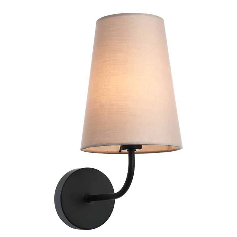 Бра Orelin Sconce Бежевый Черный в Барнауле | Loft Concept 
