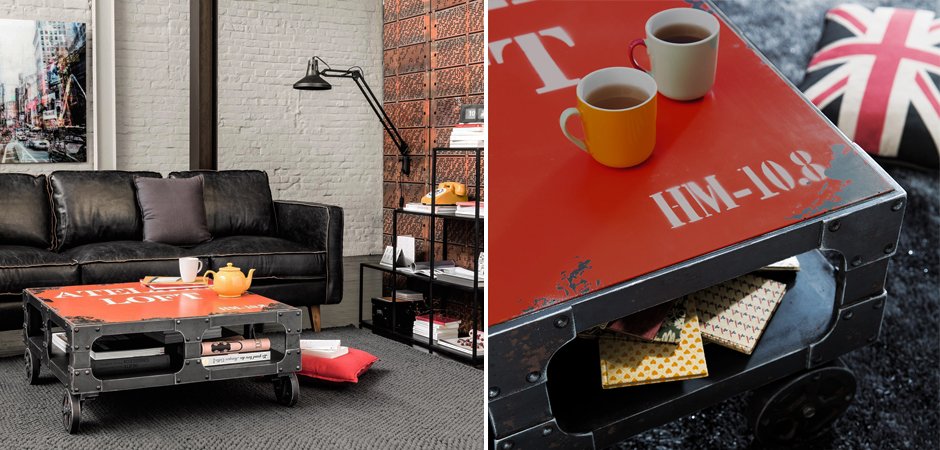 Кофейный стол Atelier Loft Кофейный стол Atelier Loft - Loft-Concept в Барнауле