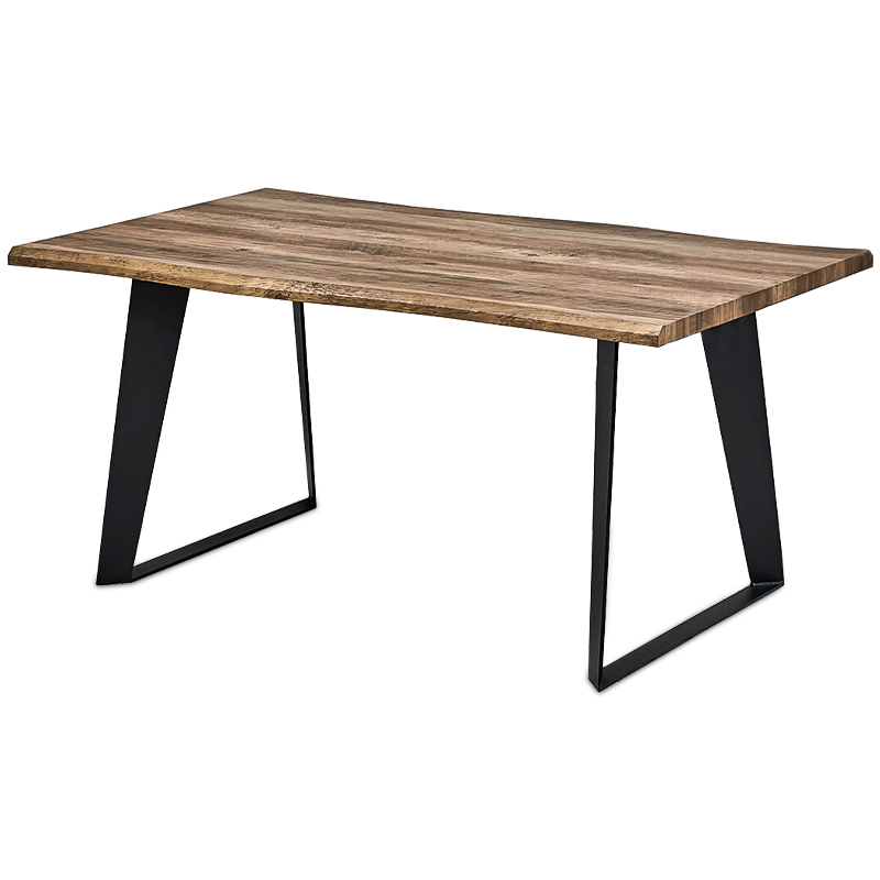 Обеденный стол Emer Table Коричневый Черный Обеденный стол Emer Table Коричневый Черный в Барнауле | Loft Concept