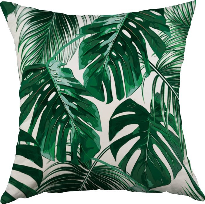 Декоративная подушка Tropics #5 Зеленый Декоративная подушка Tropics #5 Зеленый в Барнауле | Loft Concept