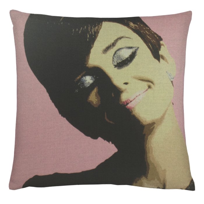 Декоративная подушка Audrey Hepburn 4 Дымчатая Роза Декоративная подушка Audrey Hepburn 4 Дымчатая Роза в Барнауле | Loft Concept