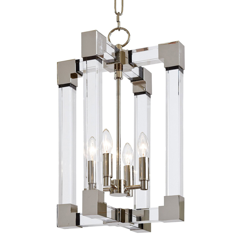 Люстра Tavia Chandelier Серебряный Люстра Tavia Chandelier Серебряный в Барнауле | Loft Concept
