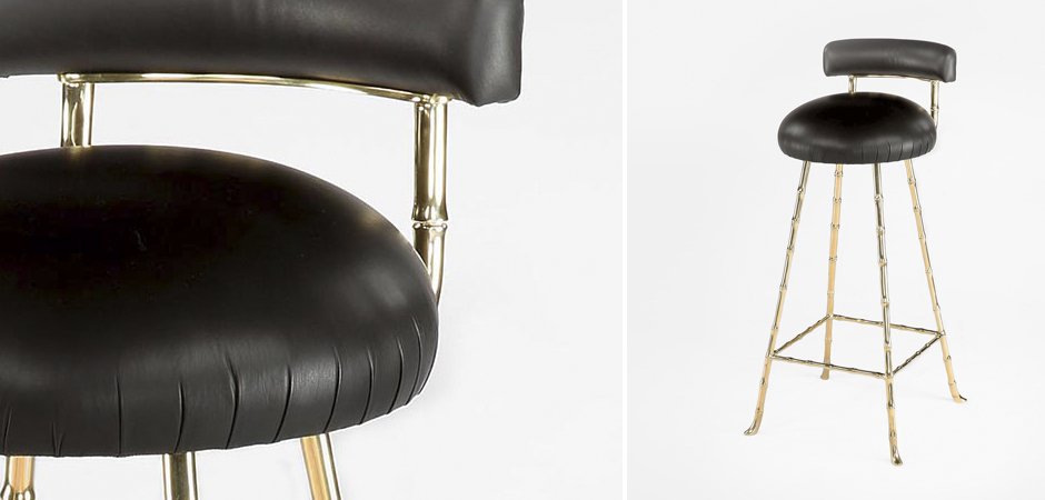 Барный стул High Upholstered Bar Stool Барный стул High Upholstered Bar Stool - Loft-Concept в Барнауле