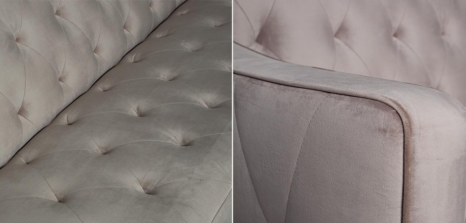 Диван Abbyson Emily Tufted Sofa Gray Диван Abbyson Emily Tufted Sofa Gray - Loft-Concept в Барнауле