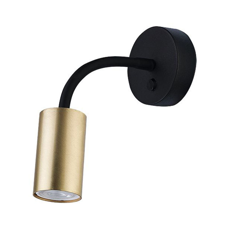 Бра Noor Spot Wall Lamp brass Латунь Черный Бра Noor Spot Wall Lamp brass Латунь Черный в Барнауле | Loft Concept