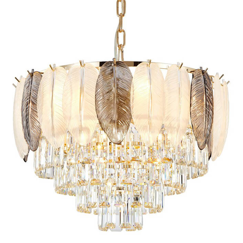 Люстра Crystal in Petals Chandelier 51 Глянцевое золото Люстра Crystal in Petals Chandelier 51 Глянцевое золото в Барнауле | Loft Concept