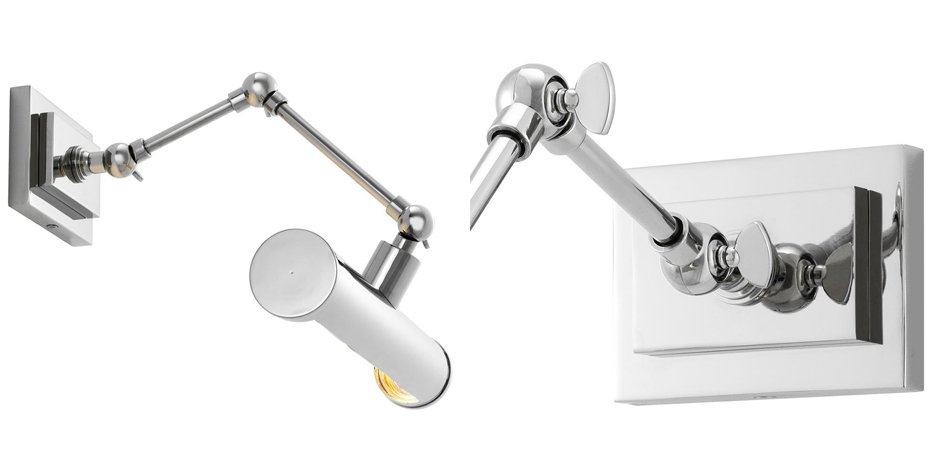 Бра Eichholtz Wall Lamp Pacific Nickel - Loft-Concept в Барнауле