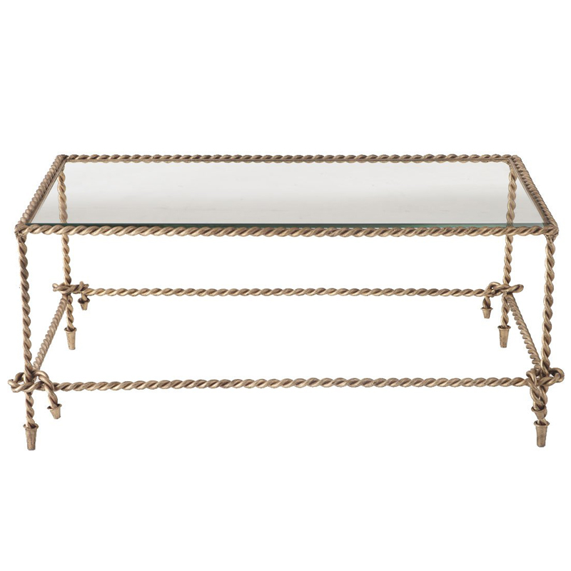 Кофейный стол Golden pigtail Золотой Кофейный стол Golden pigtail Золотой в Барнауле | Loft Concept
