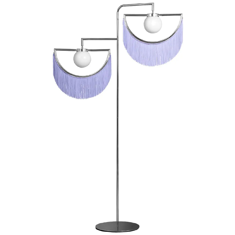 Торшер Wink Standing Lamp by Houtique Lila Серебряный Сиреневый Торшер Wink Standing Lamp by Houtique Lila Серебряный Сиреневый в Барнауле | Loft Concept