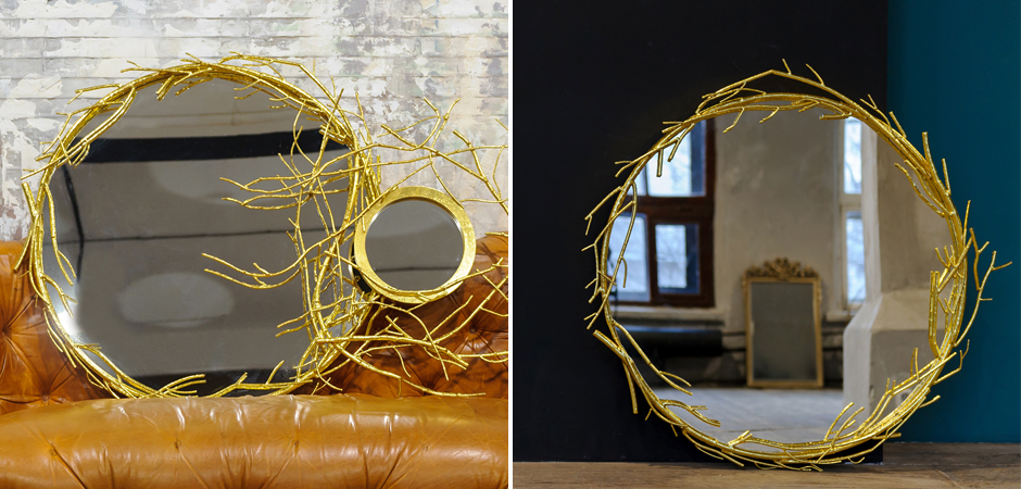 Зеркало Branch Wreath Mirror Зеркало Branch Wreath Mirror - Loft-Concept в Барнауле