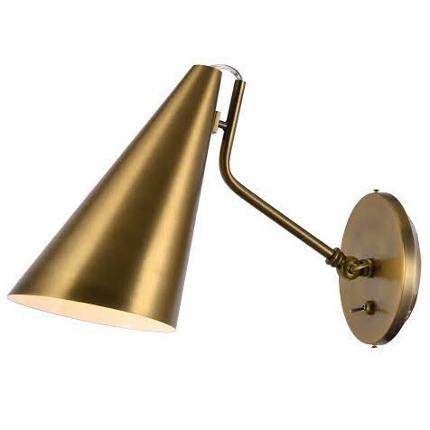 Бра VC light CLEMENTE wall lamp Латунь Бра VC light CLEMENTE wall lamp Латунь в Барнауле | Loft Concept