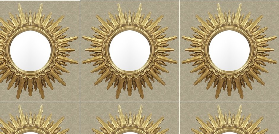 Зеркало Athenian Sun Зеркало Athenian Sun - Loft-Concept в Барнауле