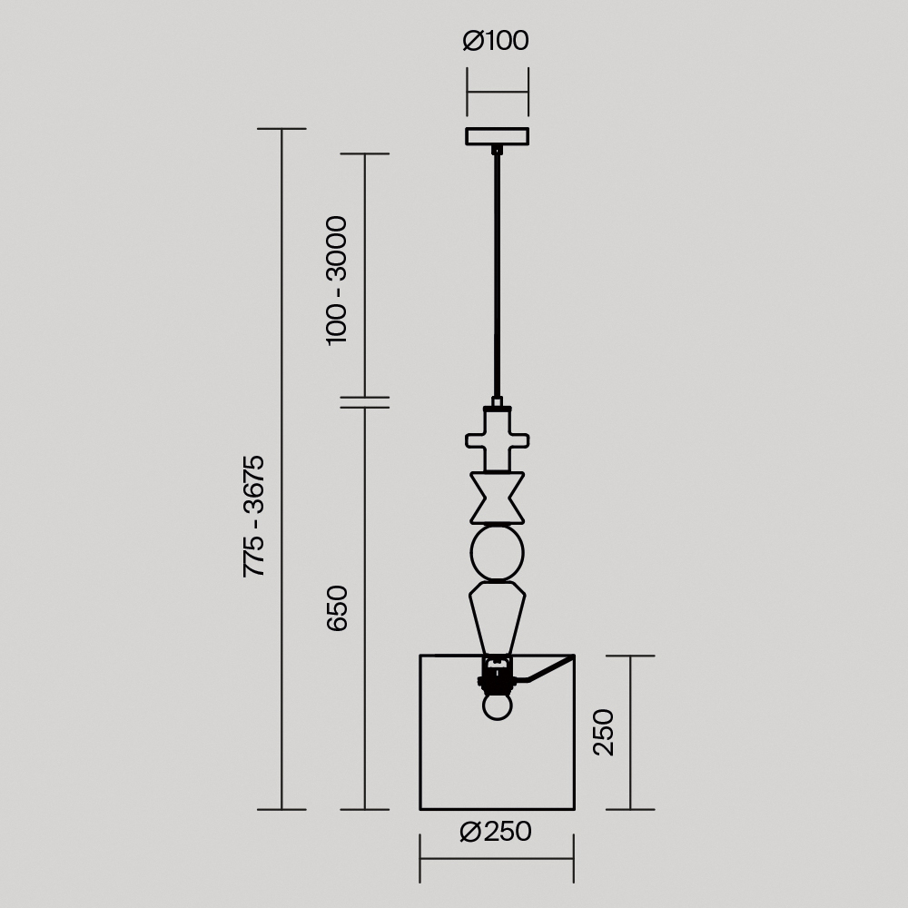 Подвесной светильник Comforty Е27 в Барнауле