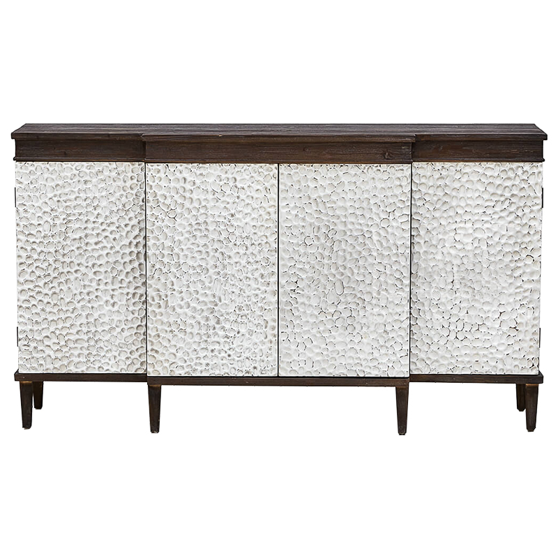 Комод Kekepania chest of drawers Белый Коричневый Комод Kekepania chest of drawers Белый Коричневый в Барнауле | Loft Concept
