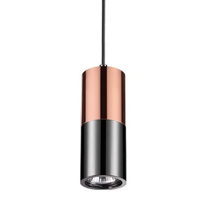 Подвесной светильник Modern Illumination Black & Copper Медь Черный Подвесной светильник Modern Illumination Black & Copper Медь Черный в Барнауле | Loft Concept