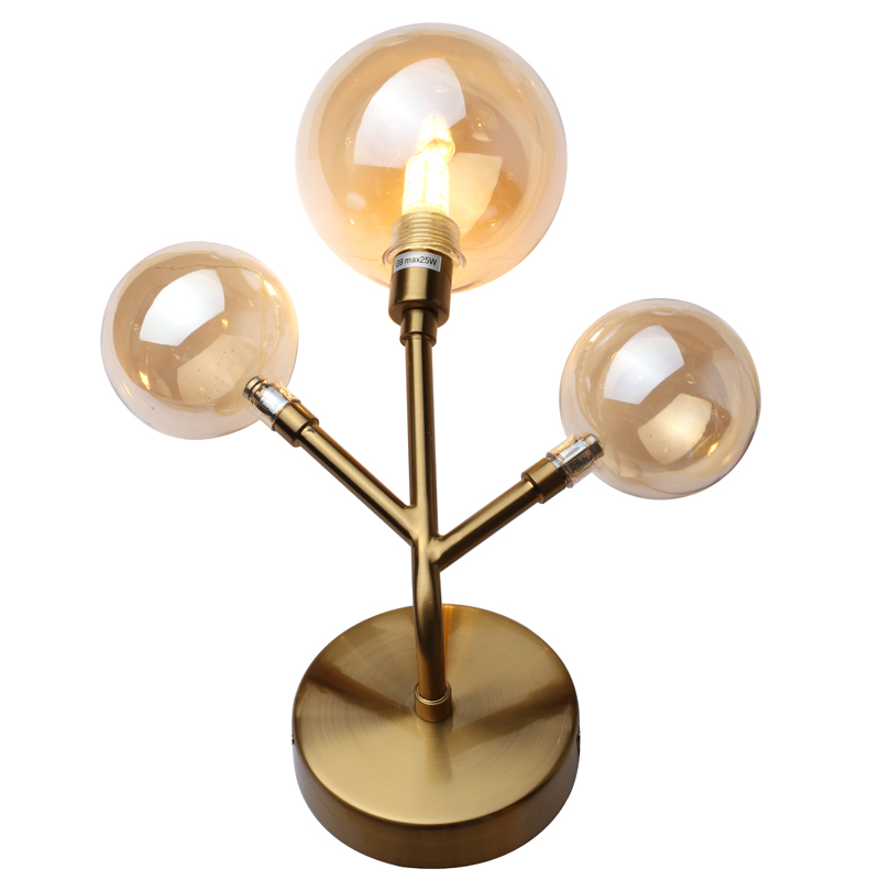 Бра Berries Trio Sconce bronze Бронза Прозрачный Бра Berries Trio Sconce bronze Бронза Прозрачный в Барнауле | Loft Concept