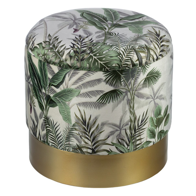 Пуф Tropics Furniture Золотой Зеленый шалфей Малахит (зеленый) Зеленый Пуф Tropics Furniture Золотой Зеленый шалфей Малахит (зеленый) Зеленый в Барнауле | Loft Concept