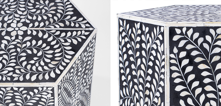Табурет Inlaid Bone Hexagon Табурет Inlaid Bone Hexagon - Loft-Concept в Барнауле