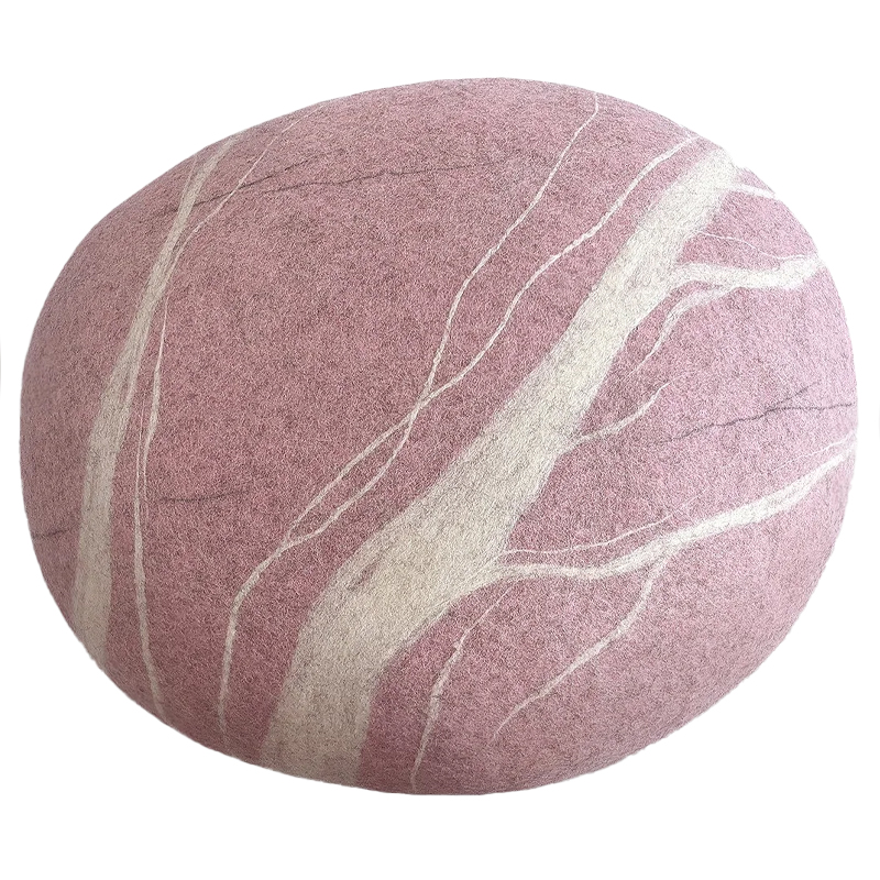 Пуф - Розовый Камень PINK DREAM Розовый Белый Пуф - Розовый Камень PINK DREAM Розовый Белый в Барнауле | Loft Concept