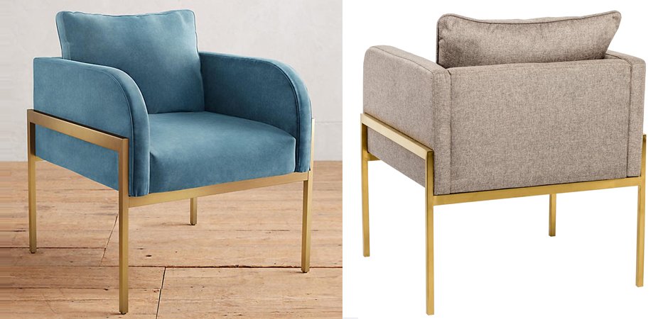 Кресло Velvet Ardmore Chair Кресло Velvet Ardmore Chair - Loft-Concept в Барнауле