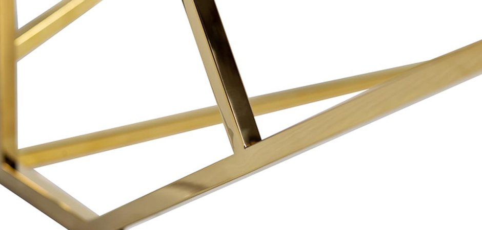 Кофейный стол Serene Furnishing Gold Clear Glass Top coffee table Кофейный стол Serene Furnishing Gold Clear Glass Top coffee table - Loft-Concept в Барнауле