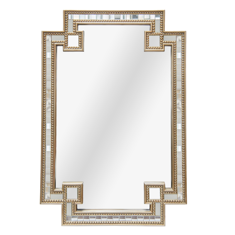 Зеркало Wallace Mirror gold edging Золотой Зеркало Wallace Mirror gold edging Золотой в Барнауле | Loft Concept