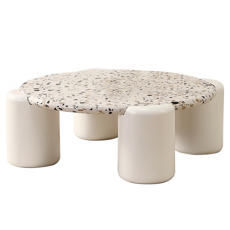 Кофейный стол Page Marble Coffee Table Бежевый Коричневый в Барнауле | Loft Concept 