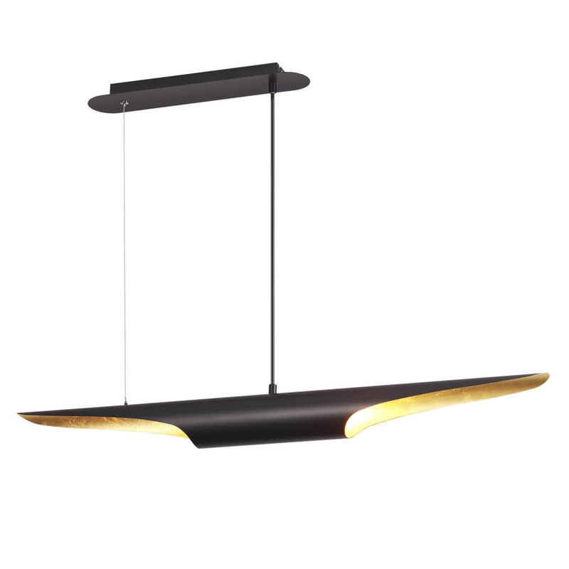 Подвесной светильник Delightfull Coltrane Black Золотой Черный в Барнауле | Loft Concept 