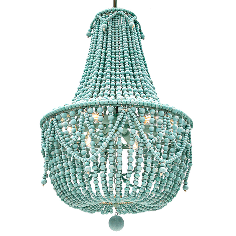 Люстра Chanteuse Chandelier Turquoise Бирюзовый Люстра Chanteuse Chandelier Turquoise Бирюзовый в Барнауле | Loft Concept
