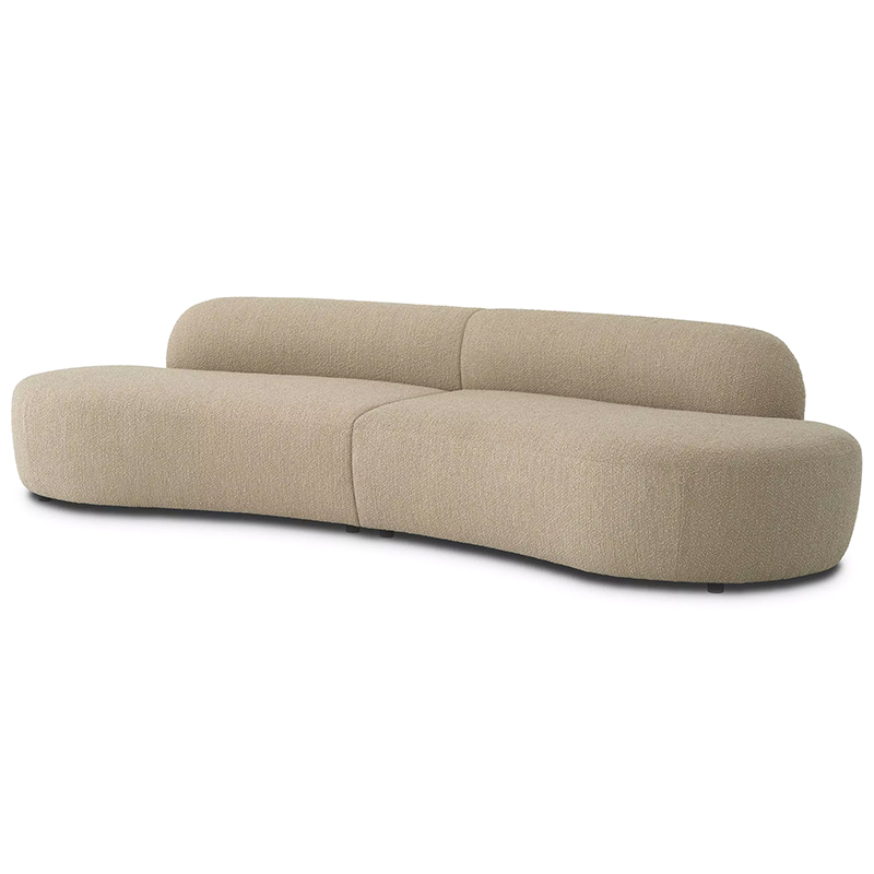 Диван Eichholtz Sofa Bjorn S Boucle sand Песочный Диван Eichholtz Sofa Bjorn S Boucle sand Песочный в Барнауле | Loft Concept