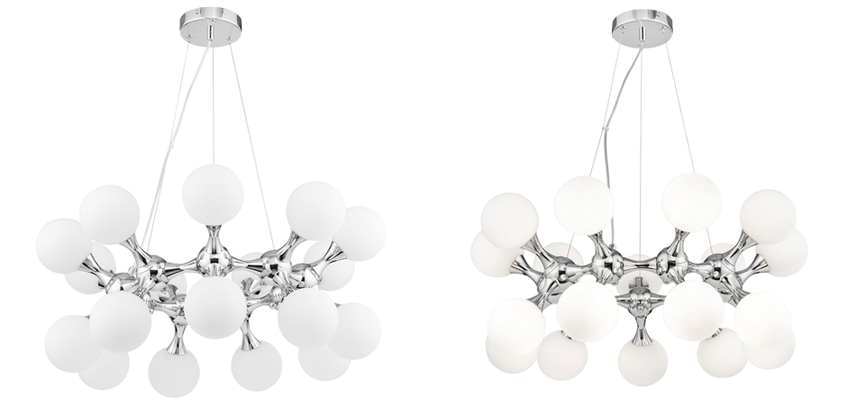 Люстра MOONDROP Chandelier Chromium 18 Люстра MOONDROP Chandelier Chromium 18 - Loft-Concept в Барнауле