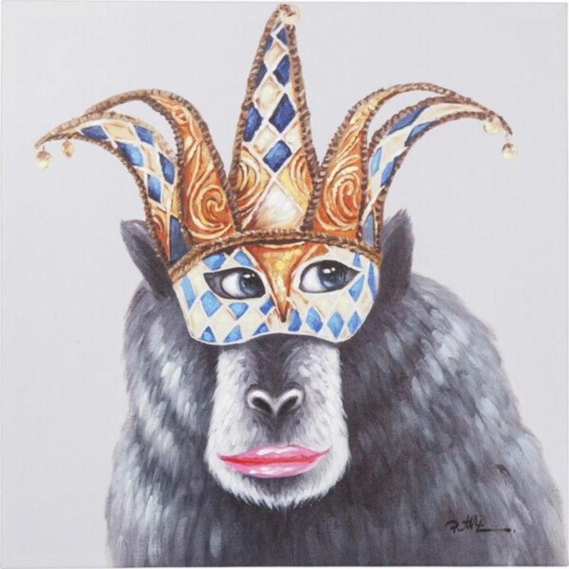 Постер The Masked Monkey Серый в Барнауле | Loft Concept 