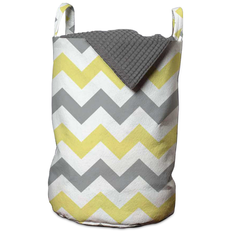 Корзина Mustard and Gray Chevron II Basket Мульти Корзина Mustard and Gray Chevron II Basket Мульти в Барнауле | Loft Concept