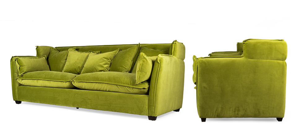 Диван Velwish green Диван Velwish green - Loft-Concept в Барнауле