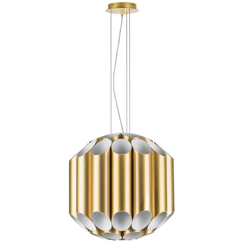 Люстра Garbi Gold Pipe Organ Chandelier 44 Золотой Белый Люстра Garbi Gold Pipe Organ Chandelier 44 Золотой Белый в Барнауле | Loft Concept