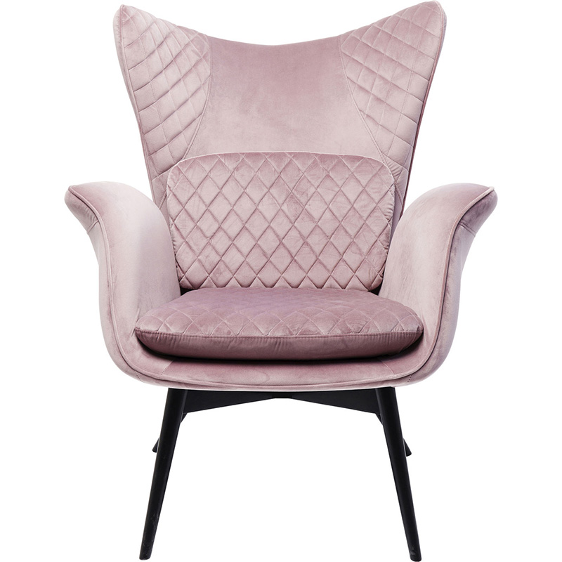 Кресло Pink Velvet Throne Розовый Кресло Pink Velvet Throne Розовый в Барнауле | Loft Concept