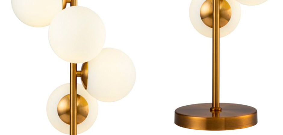 Настольная лампа White Balls Table lamp Настольная лампа White Balls Table lamp - Loft-Concept в Барнауле