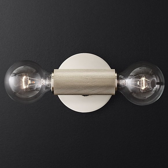 Бра RH Utilitaire Inline Sconce Silver Никель Бра RH Utilitaire Inline Sconce Silver Никель в Барнауле | Loft Concept