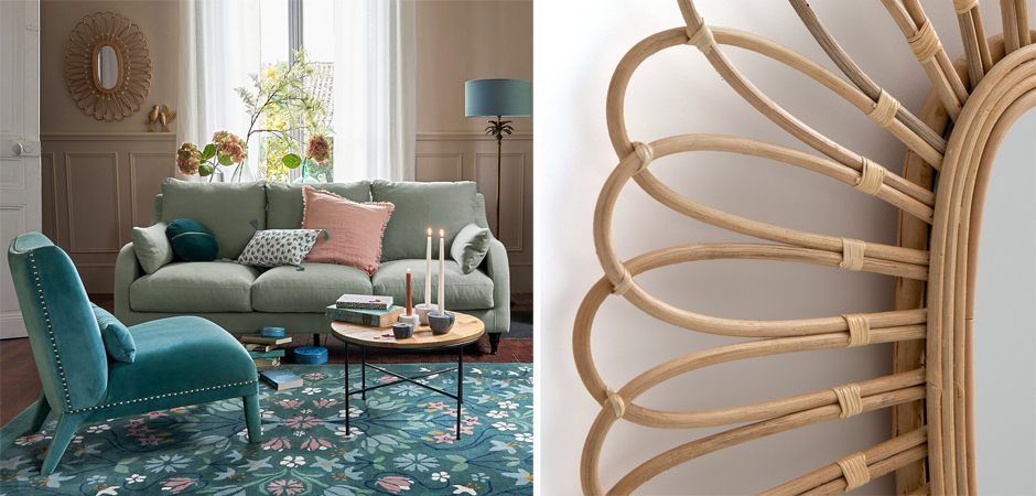 Зеркало Mirror Rattan Oval Зеркало Mirror Rattan Oval - Loft-Concept в Барнауле