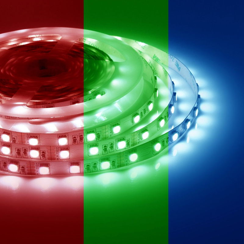 Светодиодная лента 14,4W/m 60LED/m 5050SMD разноцветная 5M Белый Светодиодная лента 14,4W/m 60LED/m 5050SMD разноцветная 5M Белый в Барнауле | Loft Concept
