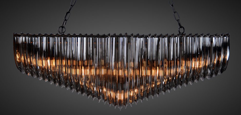 Люстра Retro Frozen Glass Chandelier 100 Люстра Retro Frozen Glass Chandelier 100 - Loft-Concept в Барнауле