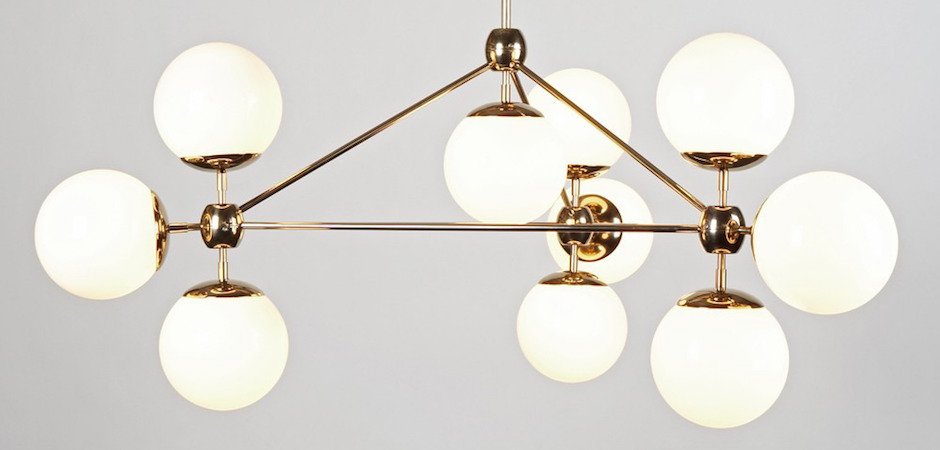 Люстра Modo Chandelier White Glass Люстра Modo Chandelier White Glass - Loft-Concept в Барнауле