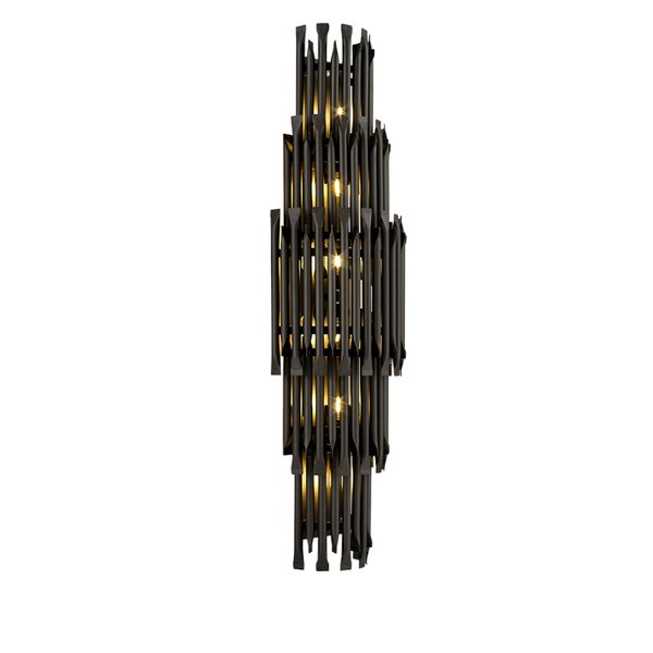 Бра MATHENY V WALL LAMP by DELIGHTFULL Black Черный матовый Бра MATHENY V WALL LAMP by DELIGHTFULL Black Черный матовый в Барнауле | Loft Concept