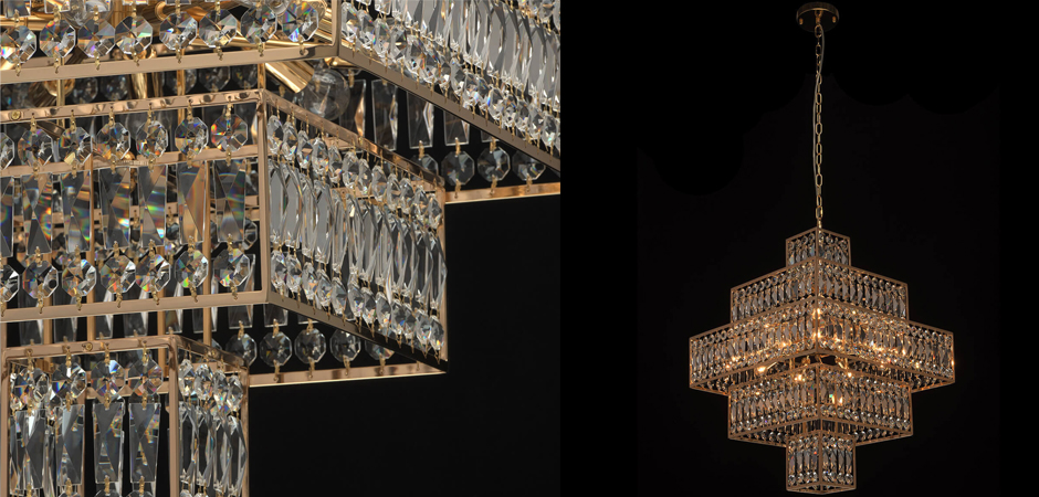 Люстра Crystal Inserts Lamp 16 Люстра Crystal Inserts Lamp 16 - Loft-Concept в Барнауле