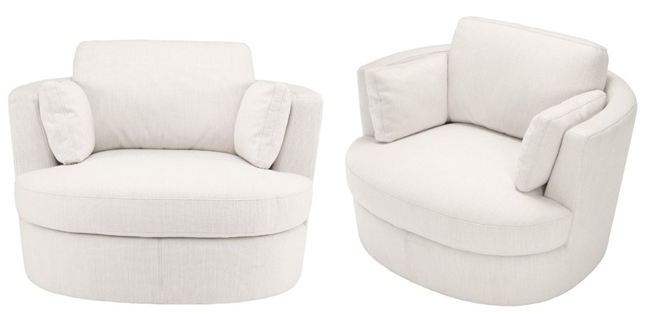 Кресло Eichholtz Chair Clarissa White Кресло Eichholtz Chair Clarissa White - Loft-Concept в Барнауле