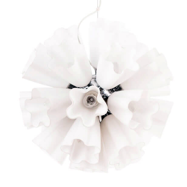 Люстра Bouquet of Snowdrops Белый Хром в Барнауле | Loft Concept 
