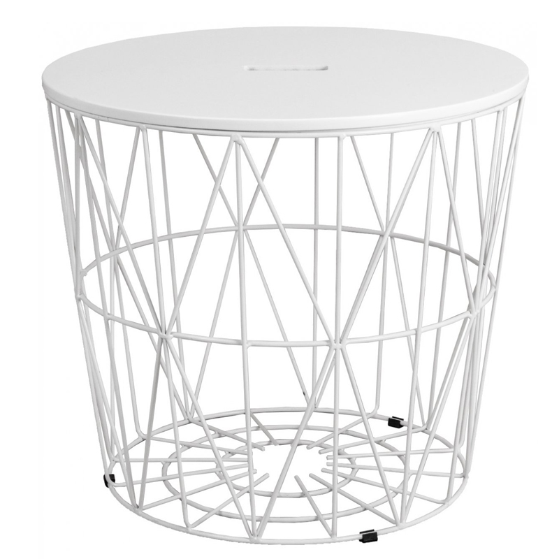 Приставной стол Cambria Side Table white Белый Приставной стол Cambria Side Table white Белый в Барнауле | Loft Concept