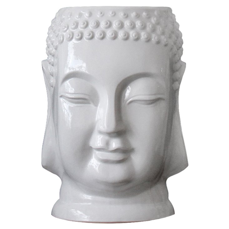 Керамический табурет White buddha Белый Керамический табурет White buddha Белый в Барнауле | Loft Concept